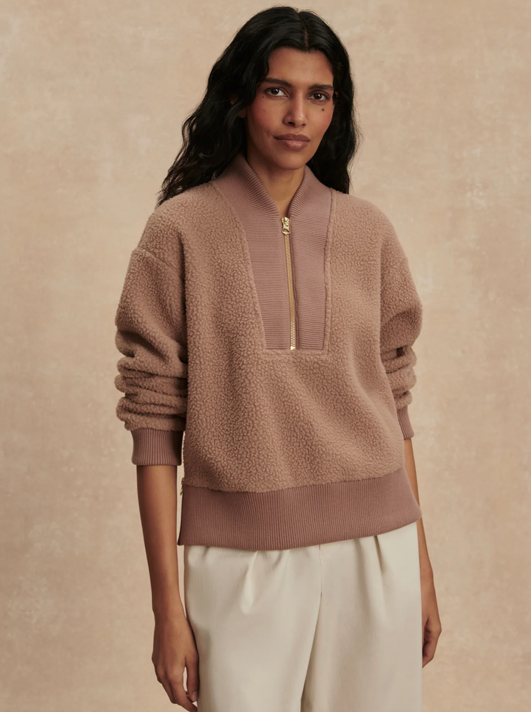 MUMFORD FLEECE GINGER SNAP