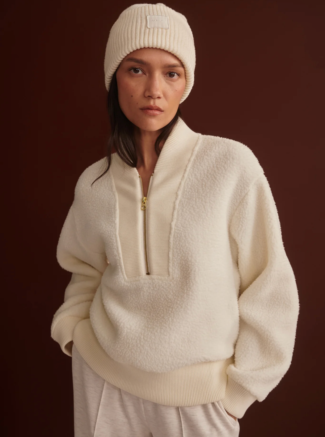 MUMFORD FLEECE EGRET