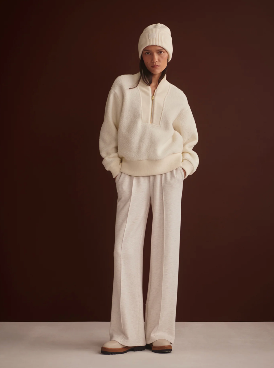 MUMFORD FLEECE EGRET