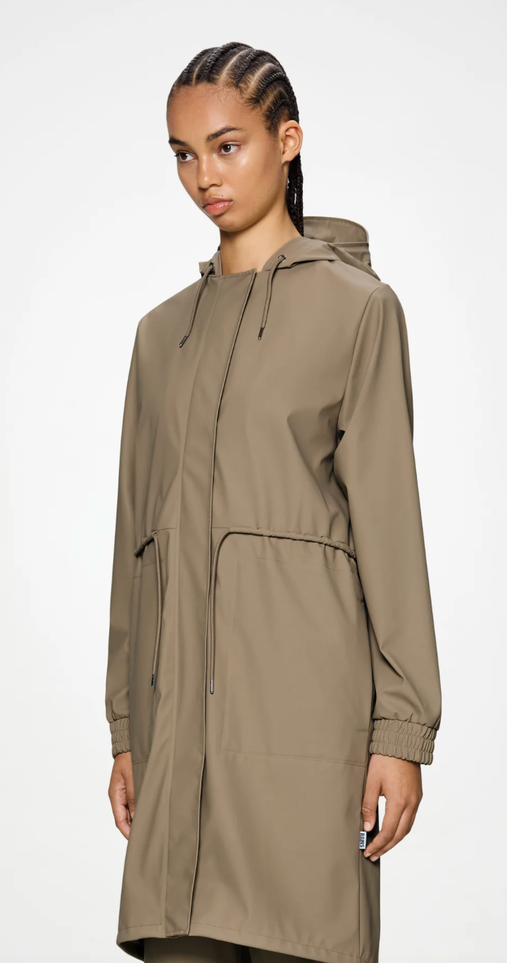 STRING PARKA BEIGE