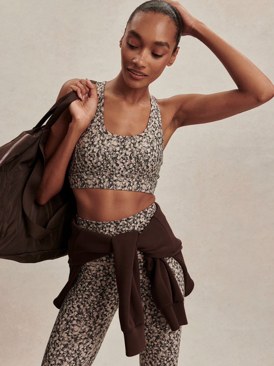 FREESOFT SELMA BRALETTE DAPPLED FLORAL DAFL