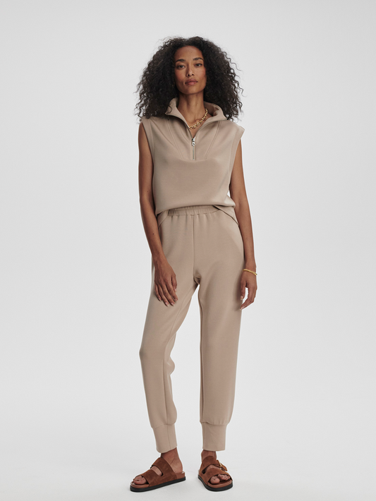 SLIM CUFF PANT 27.5" DOUBLESOFT LIGHT TAUPE