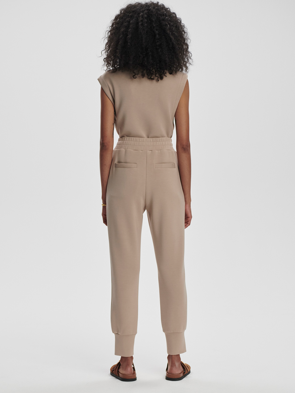 SLIM CUFF PANT 27.5" DOUBLESOFT LIGHT TAUPE