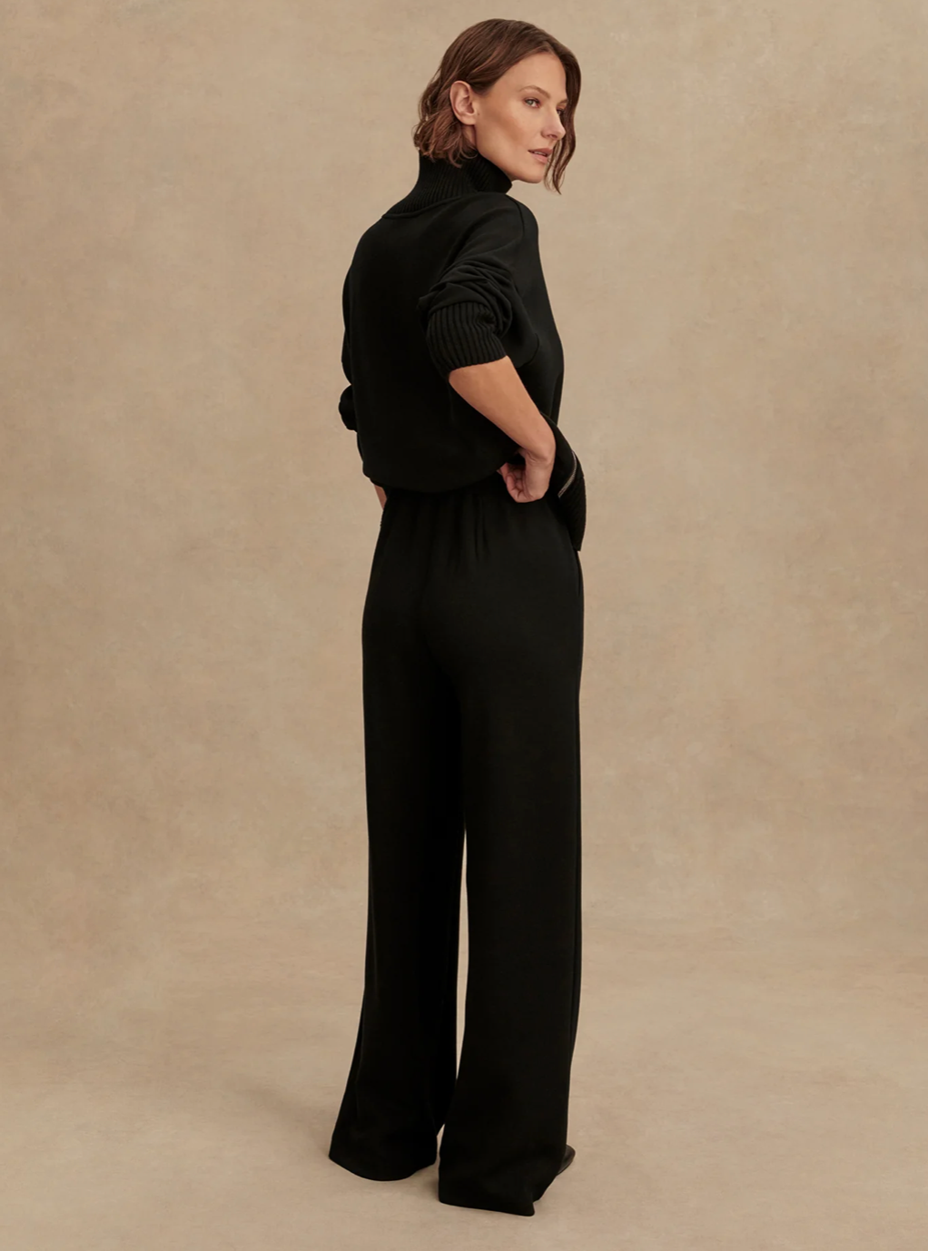THE EXTRA WIDE LEG PANT 29.5" BLACK