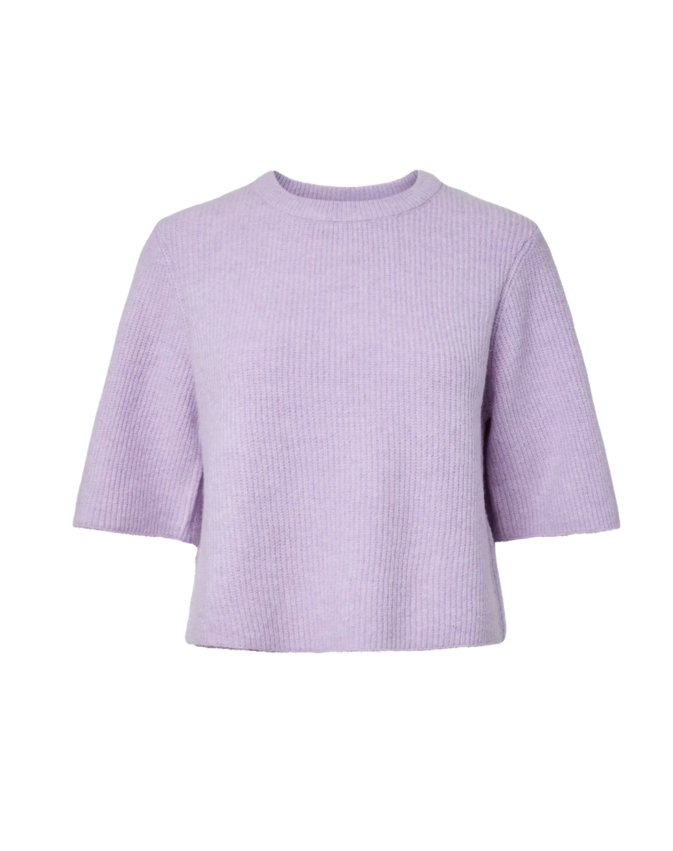 SILLY O NECK T-SHIRT PASTEL LILAC