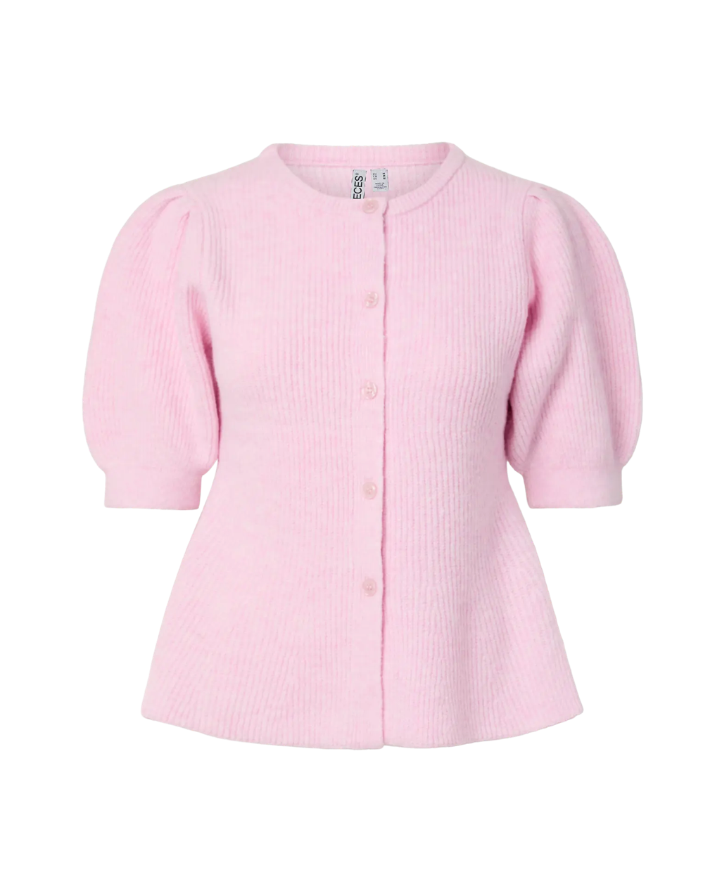 SILLY PUFF SLEEVE CARDIGAN ROSE SS