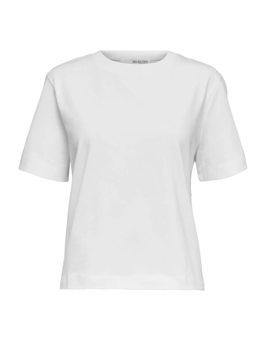 BOXY SHORT SLEEVE TEE WHITE