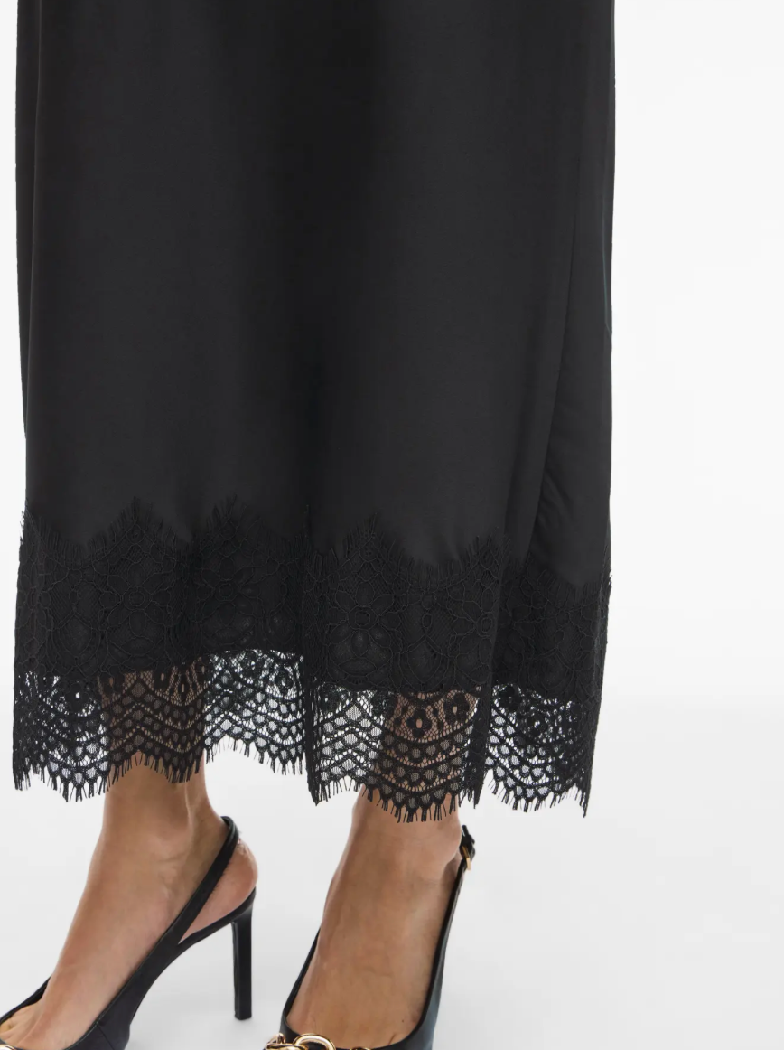 ELLETTE SKIRT LACE BLACK