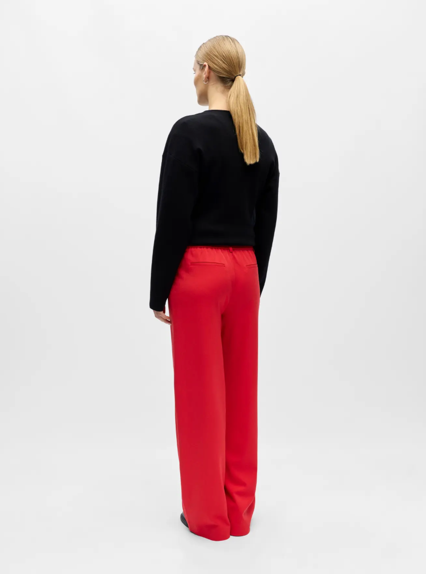 LISA WIDE LEG PANT POINSETTA