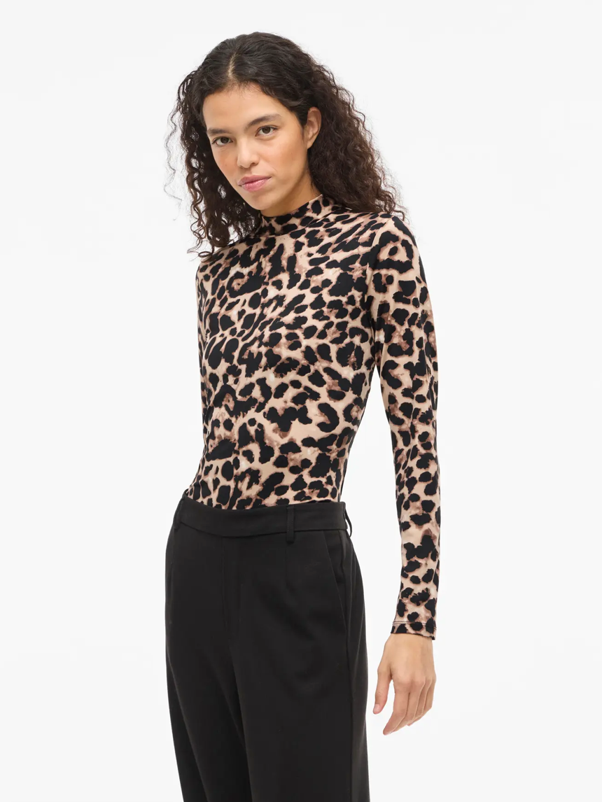 LEOA HIGH NECK LS TOP LEO
