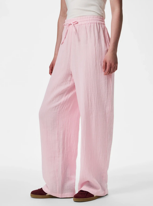 ASTINA HIGH WAIST TROUSERS CRADLE PINK