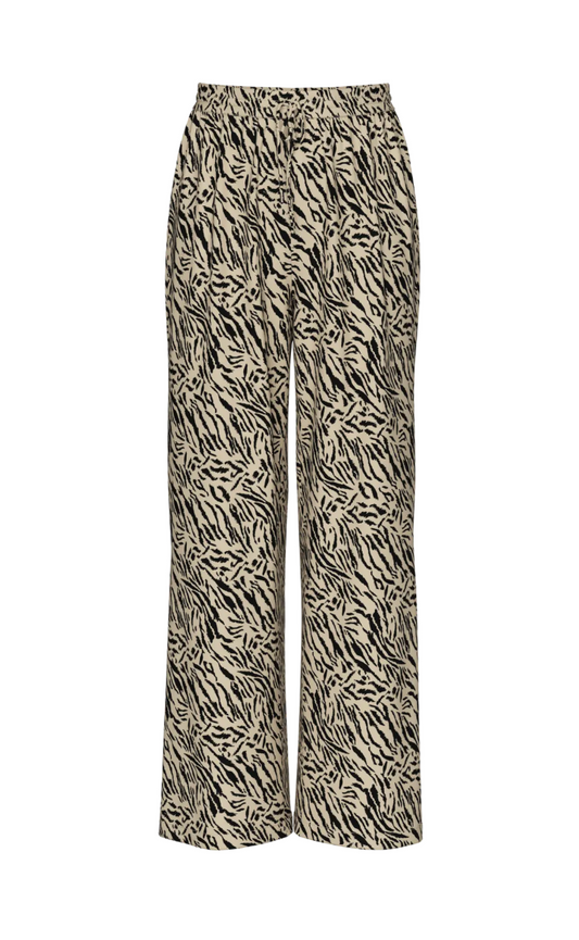NYA TROUSER WHITE PEPPER ANIMAL