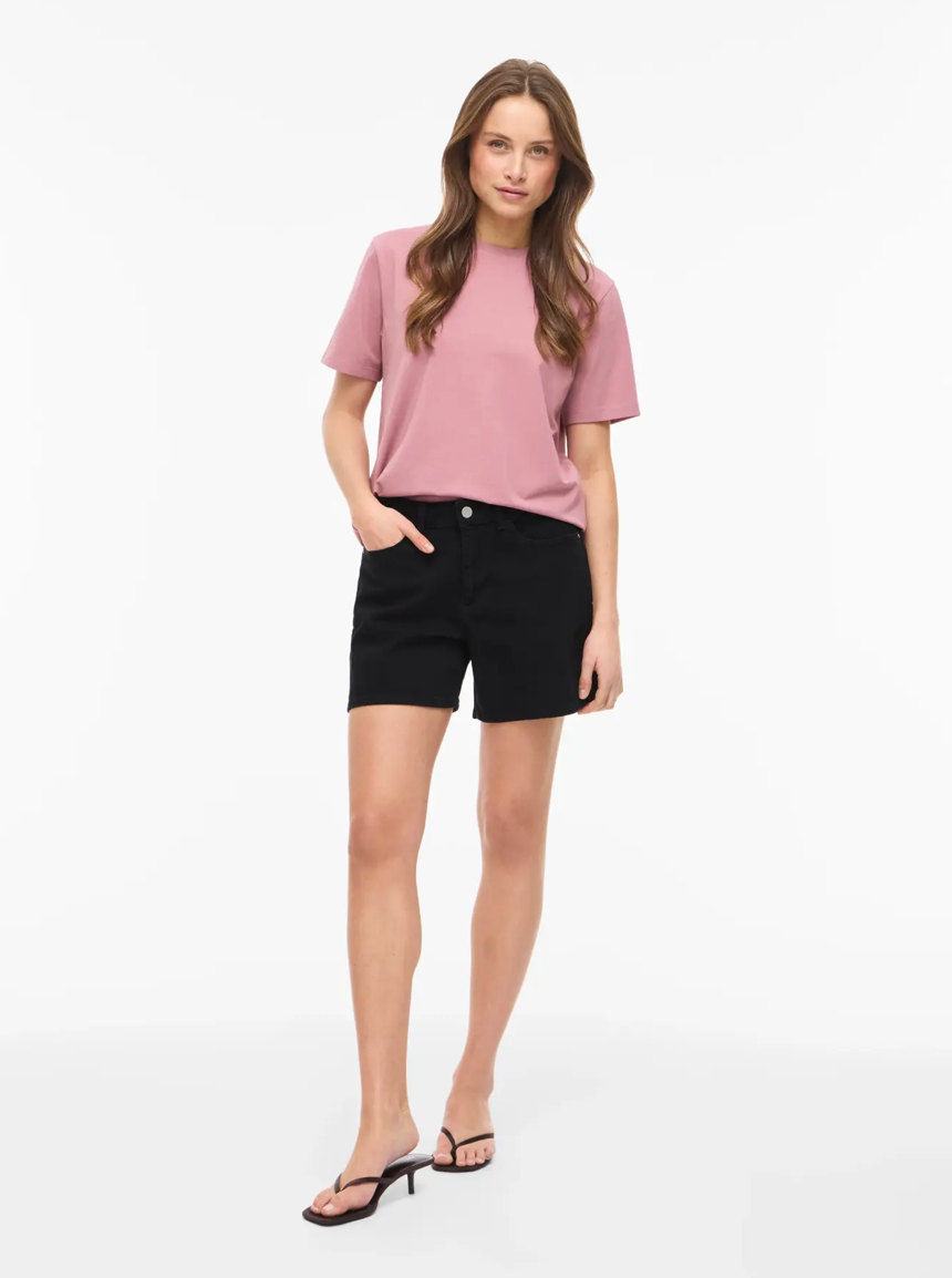 JAF DENIM SHORTS BLACK