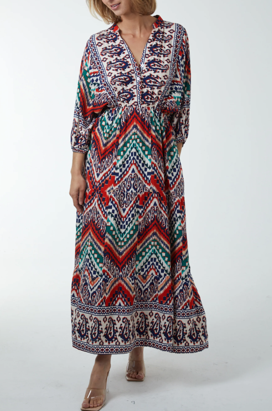 AZTEC MAXI RED NAVY