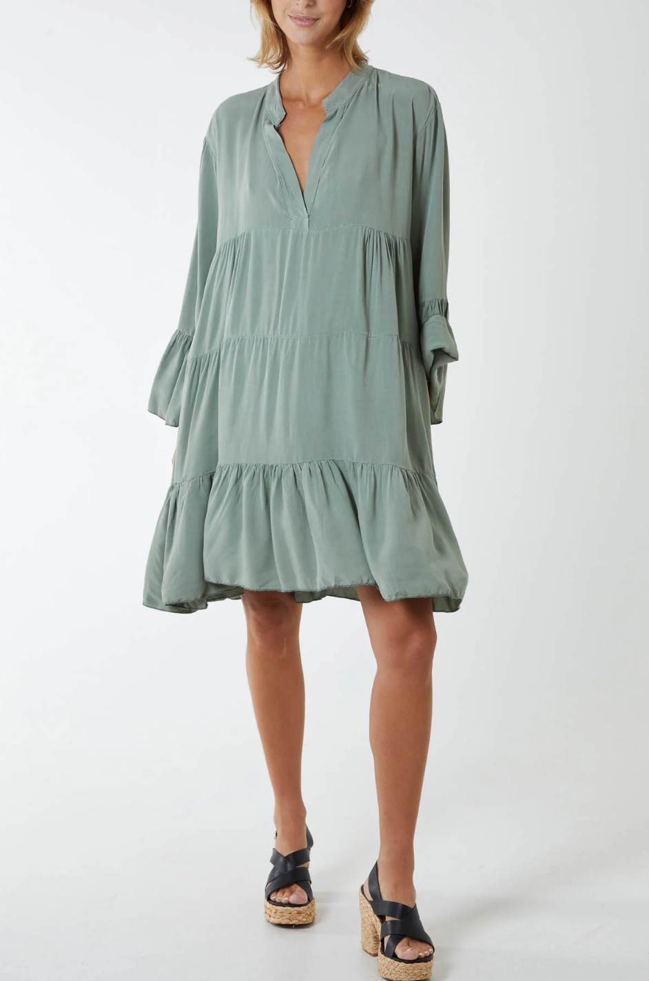 JACKIE DRESS SAGE