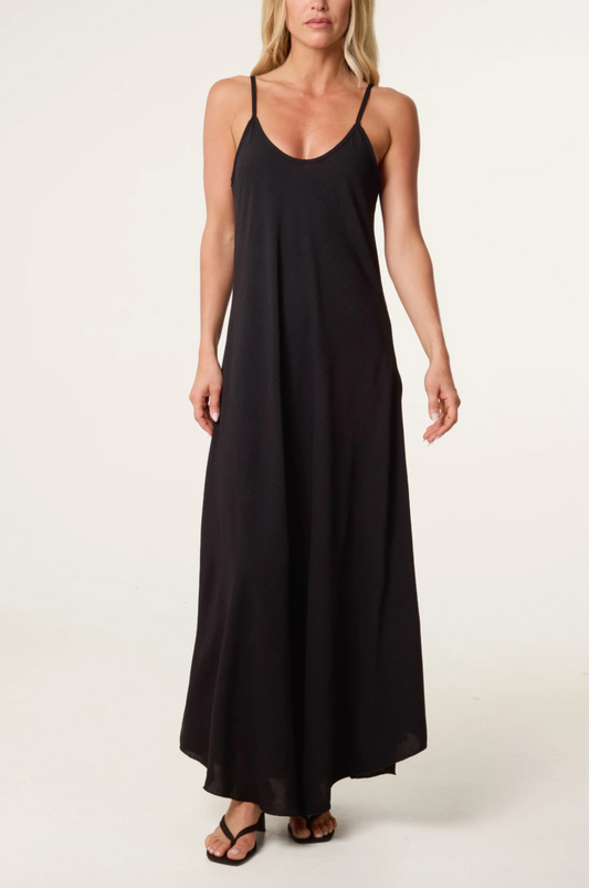 CAMI SWING MAXI DRESS BLACK