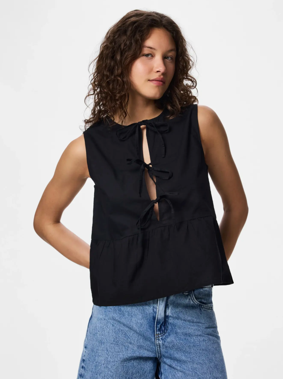 JOLLY TIE TOP BLACK