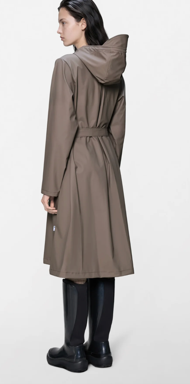 A-LINE LONGER JACKET CINDER