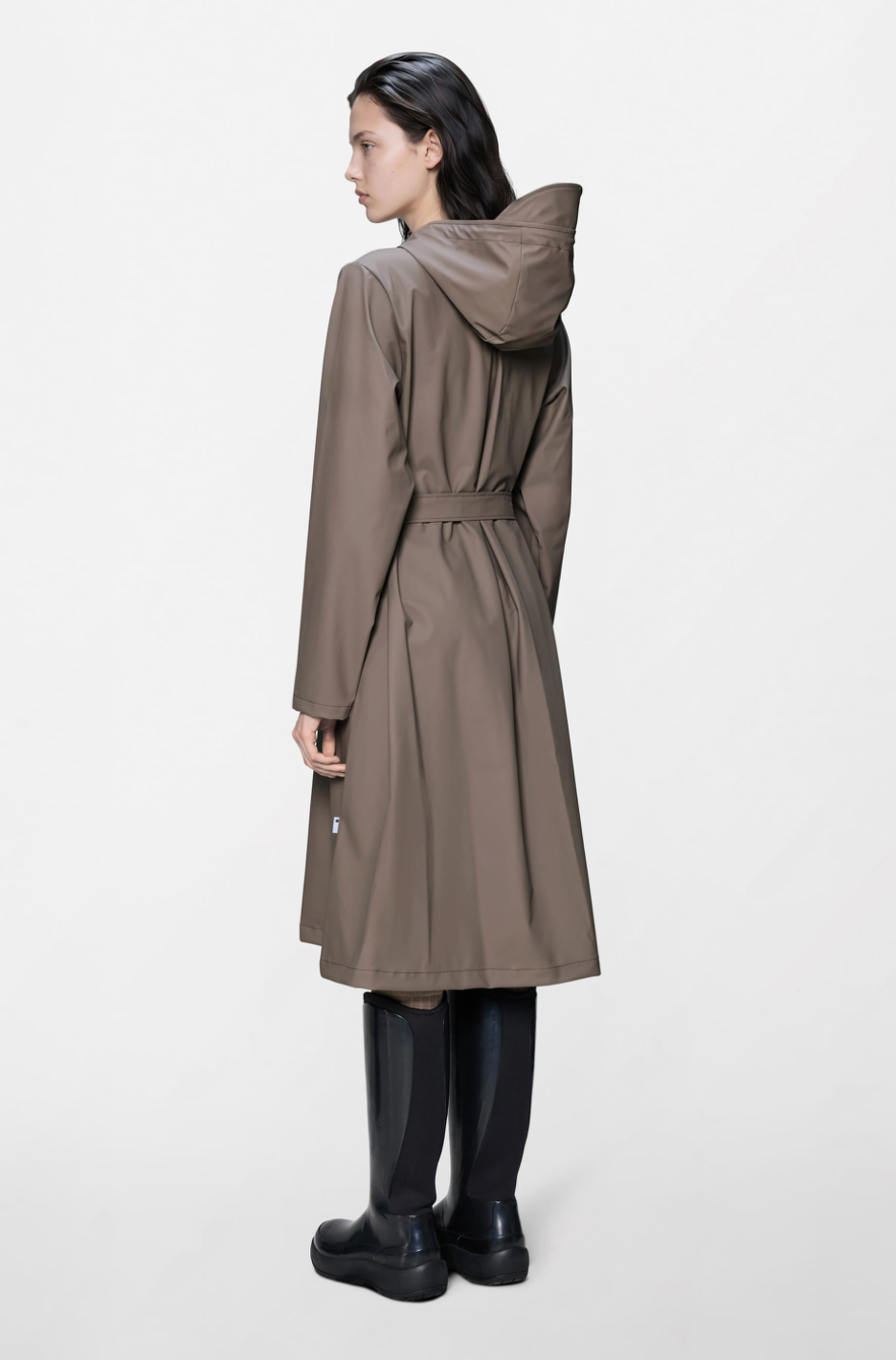 A-LINE LONGER JACKET CINDER