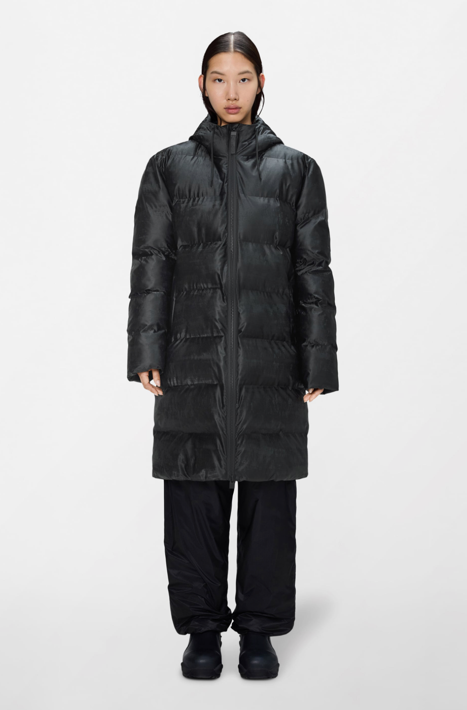 ALTA PUFFER LONG COAL