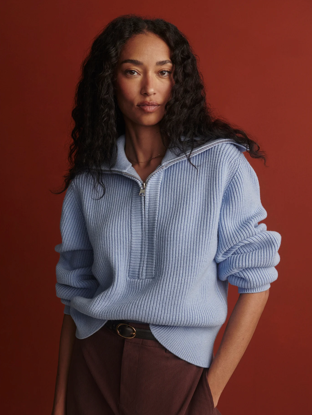 MAURA KNIT KENTUCKY BLUE