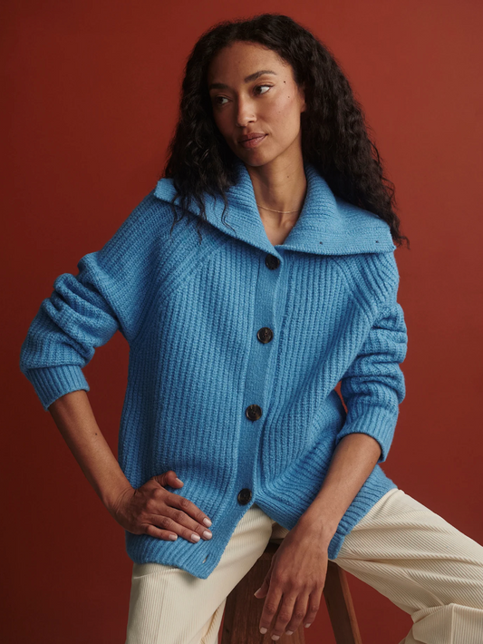 ALBERTE KNIT CENDRE BLUE