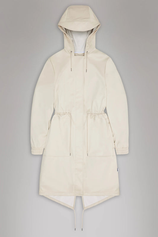 STRING PARKA GRAINED DUNE