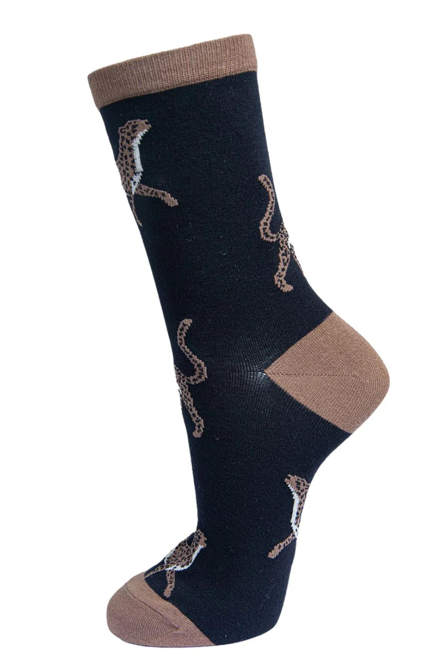 CHEETAH BAMBOO SOCKS