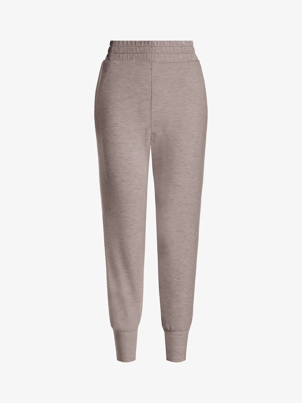 SLIM CUFF PANT DOUBLESOFT TAUPE MARL 25"