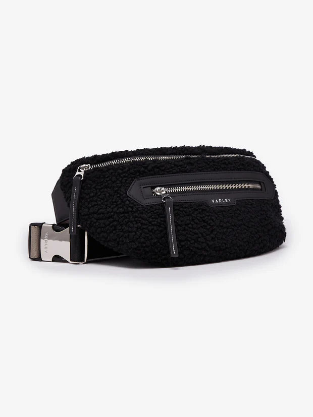 KANSA SHERPA BELT BAG BLACK