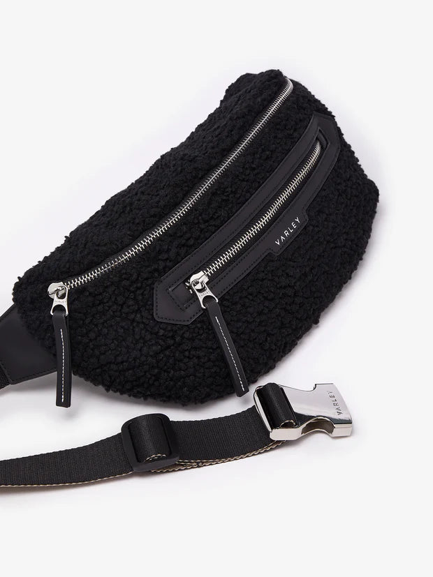 KANSA SHERPA BELT BAG BLACK