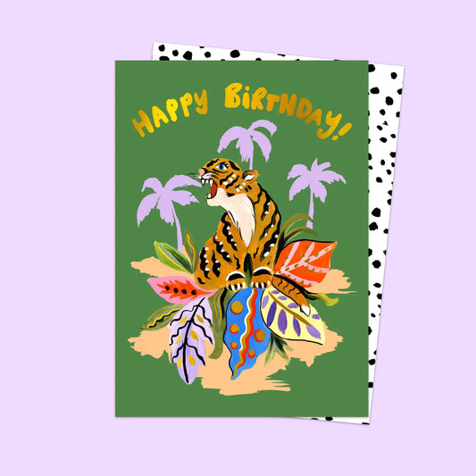 TROPICAL TIGER CARD