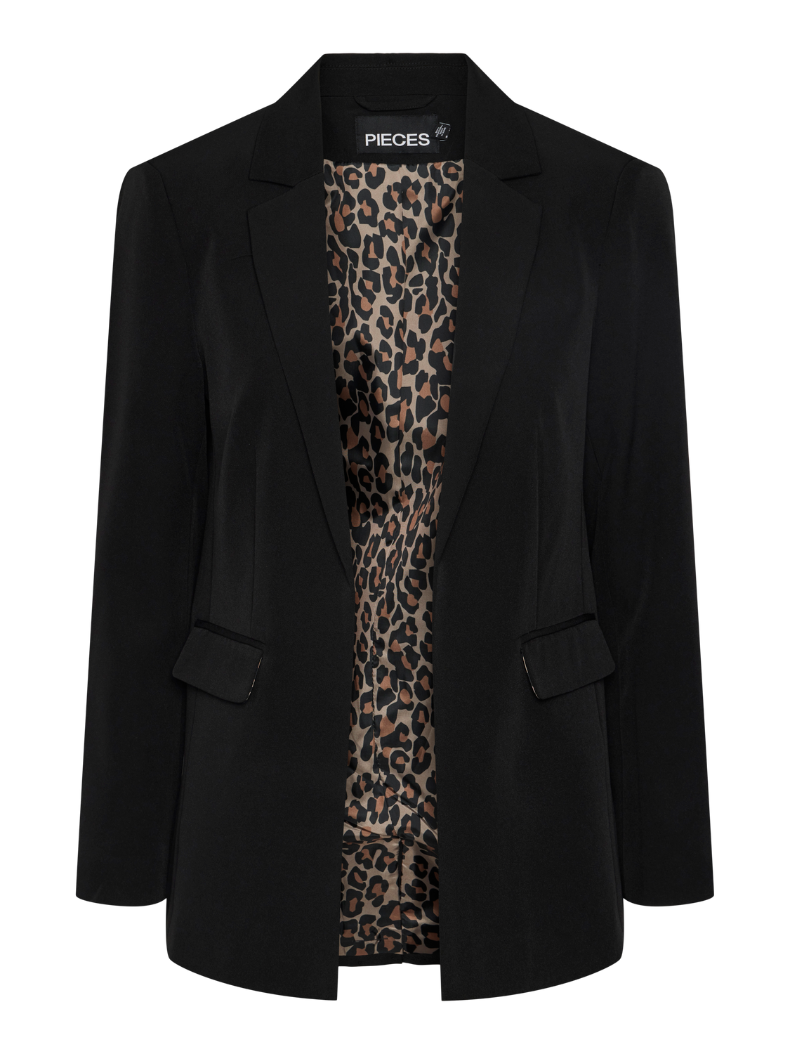 BOZZY BLAZER LEOPARD BLACK