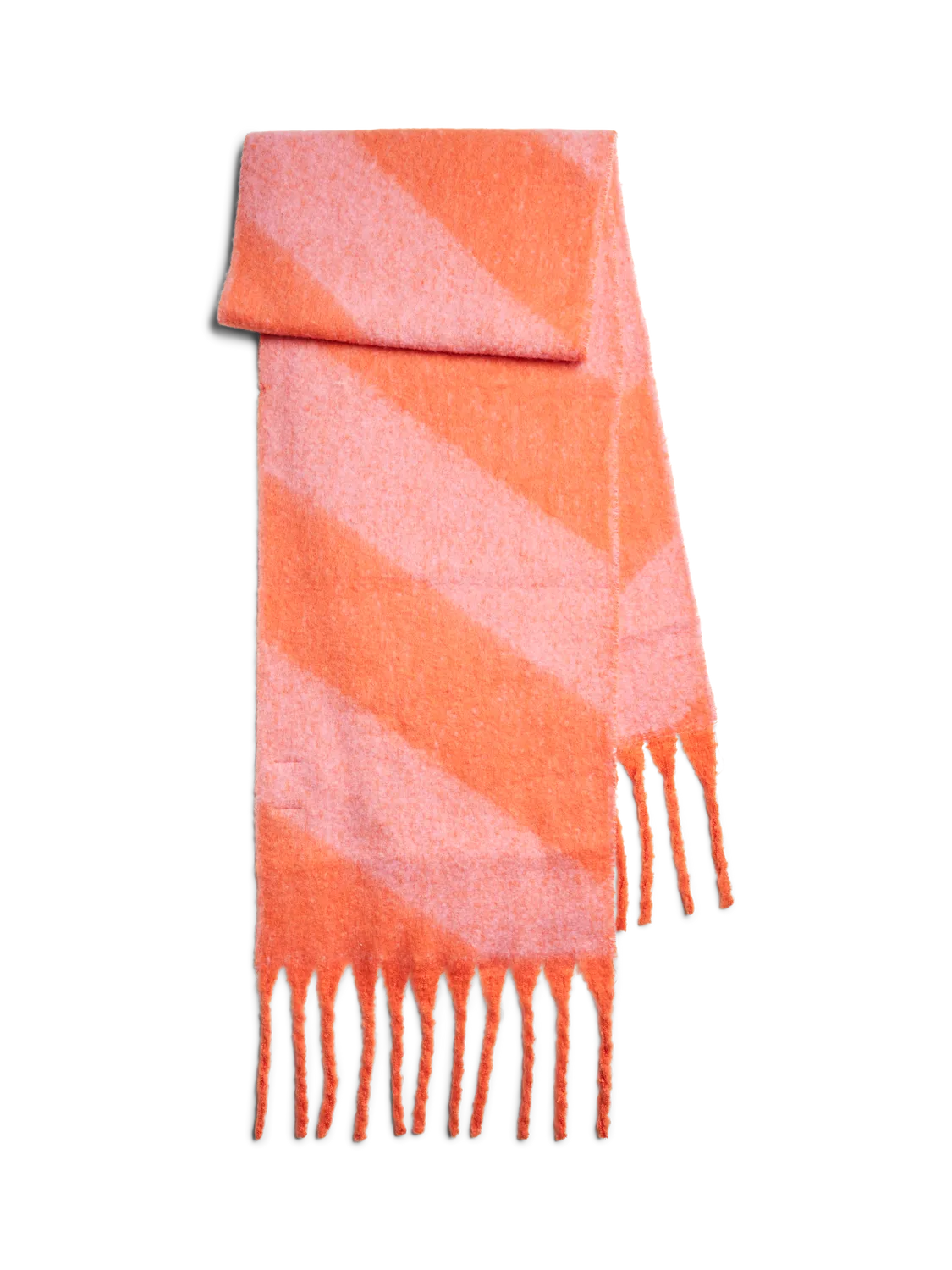 NADIA LONG SCARF TANGERINE TANGO