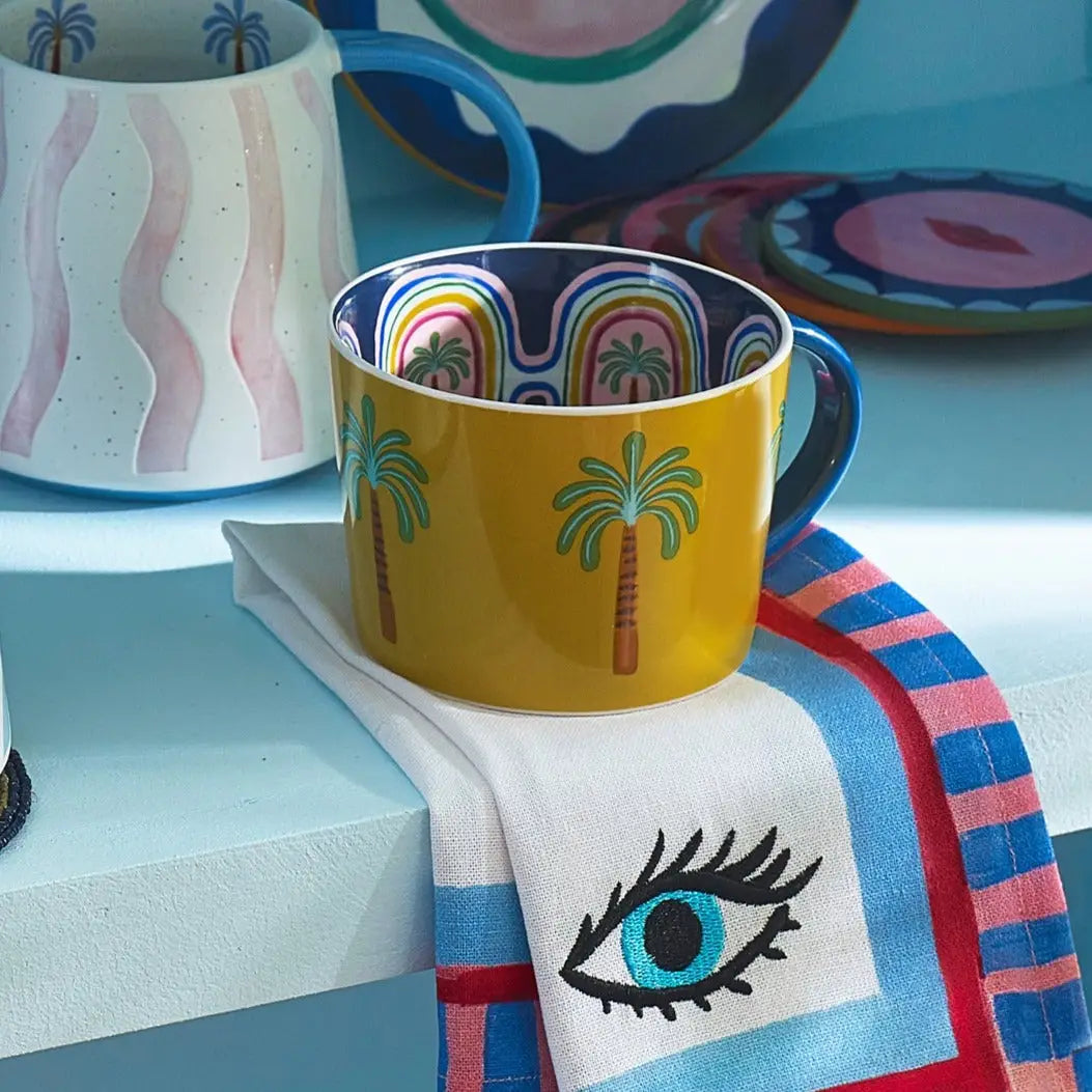 ELECTRIC COAST PALM MUG