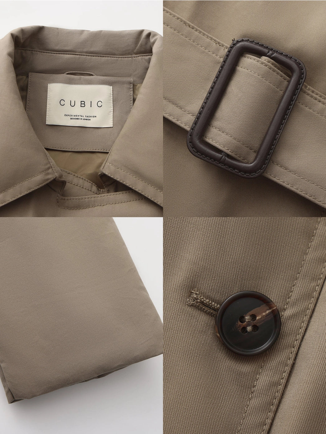 OVERSIZED DOWN JACKET KHAKI