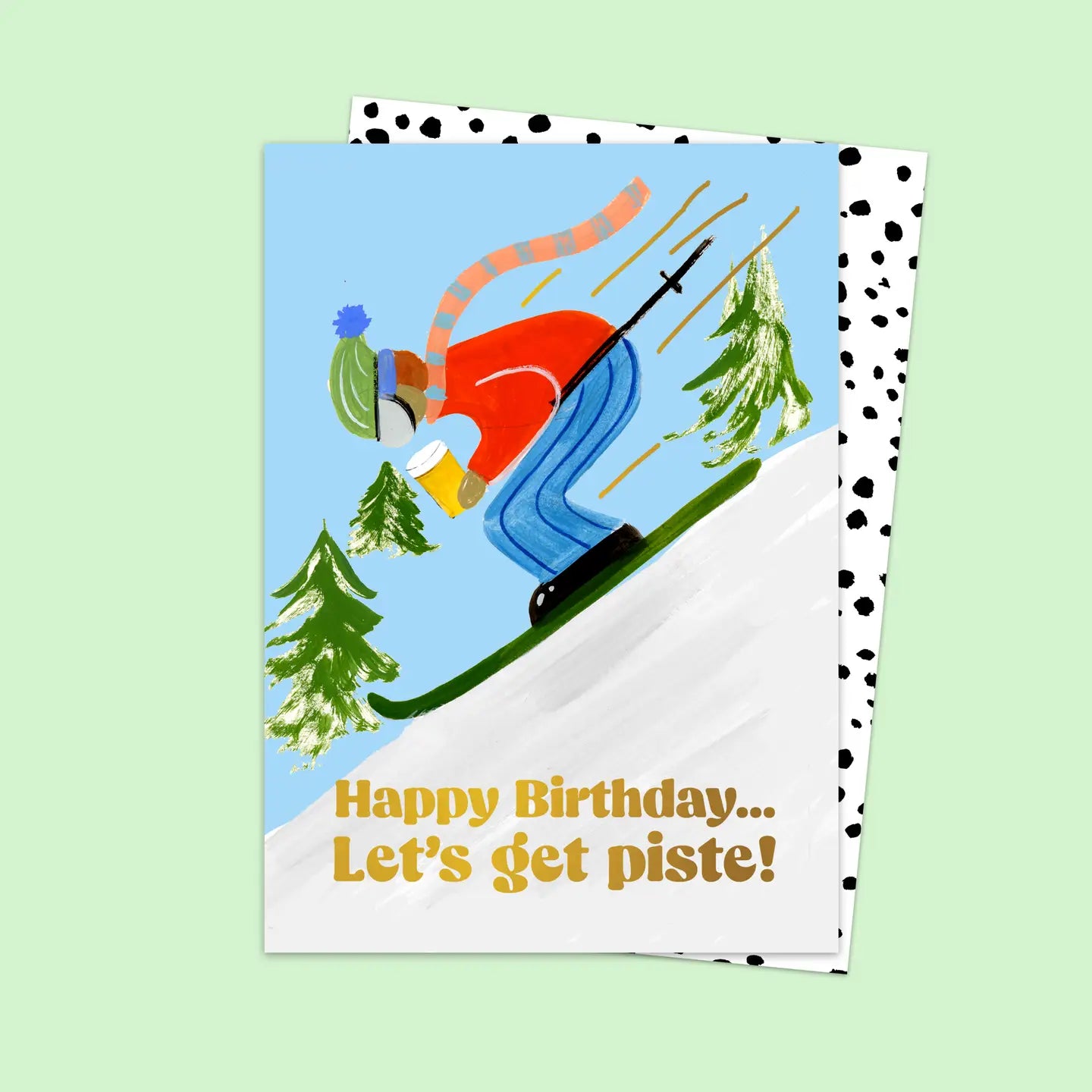 BIRTHDAY PISTE CARD