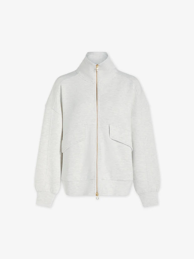 GARCIA ZIP THROUGH IVORY MARL