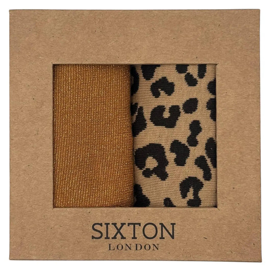 DUO BOX SAND LEOPARD AND TOKYO GINGER