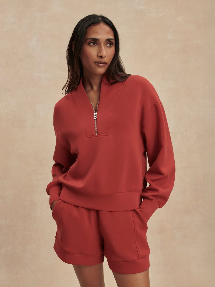 DAVIDSON DOUBLESOFT 1/2 ZIP BOSSA NOVA