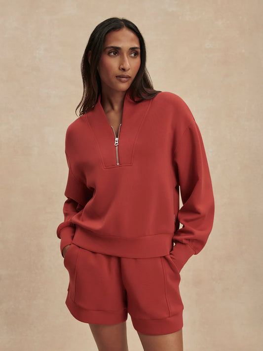DAVIDSON DOUBLESOFT 1/2 ZIP BOSSA NOVA