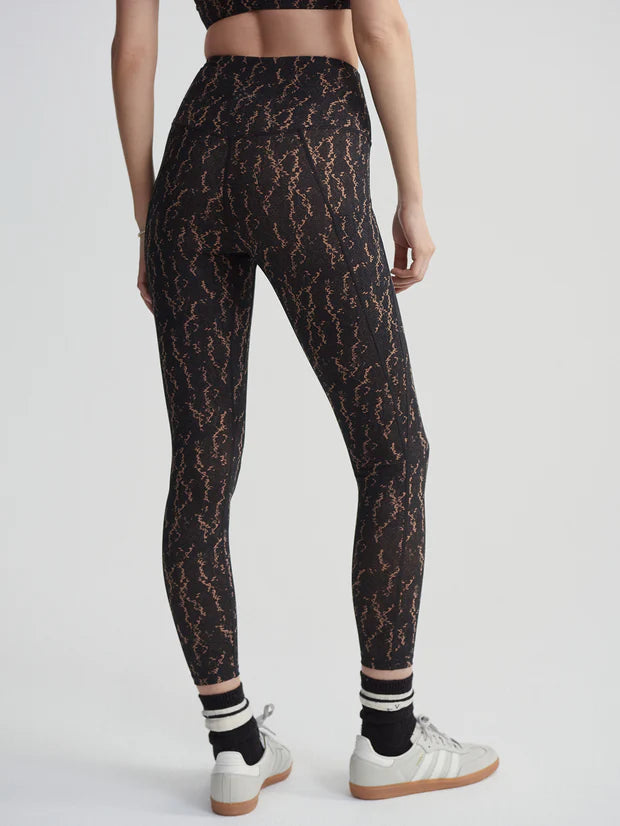 FORM POCKET LEGGINGS CAROB FRAGMENT SNAKE CFSN
