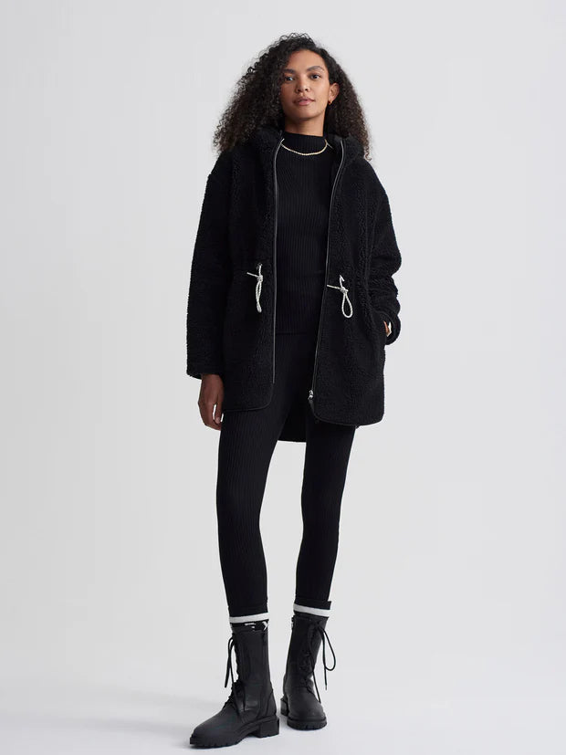 LOWENS SHERPA JACKET BLACK