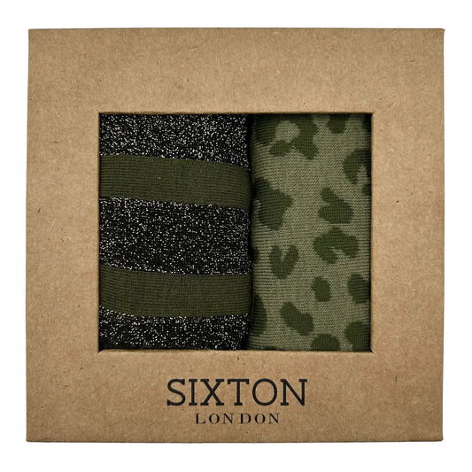 DUO BOX IVY LEOPARD AND BERLIN STRIPE