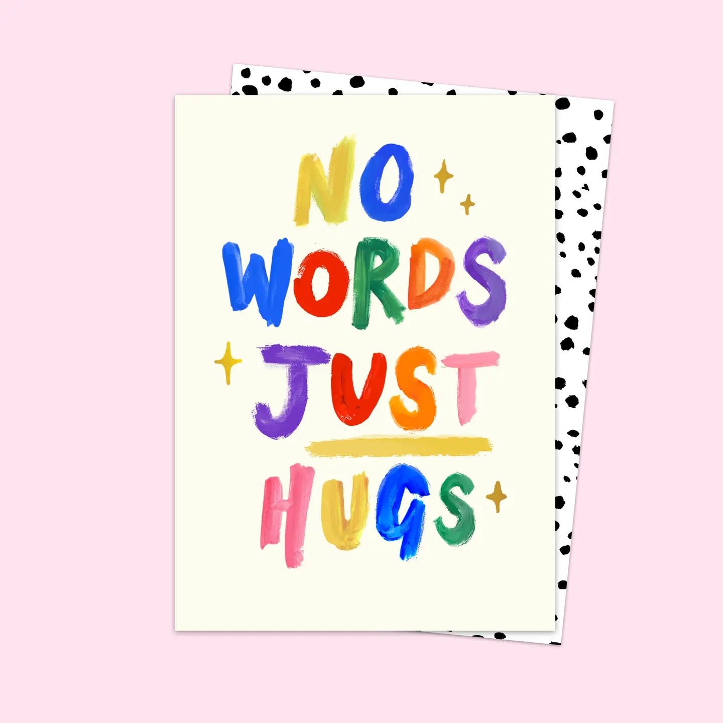 NO WORDS CARD