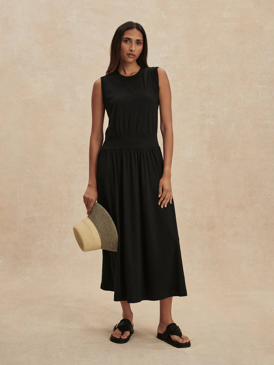 JONESY MAXI DRESS BLACK