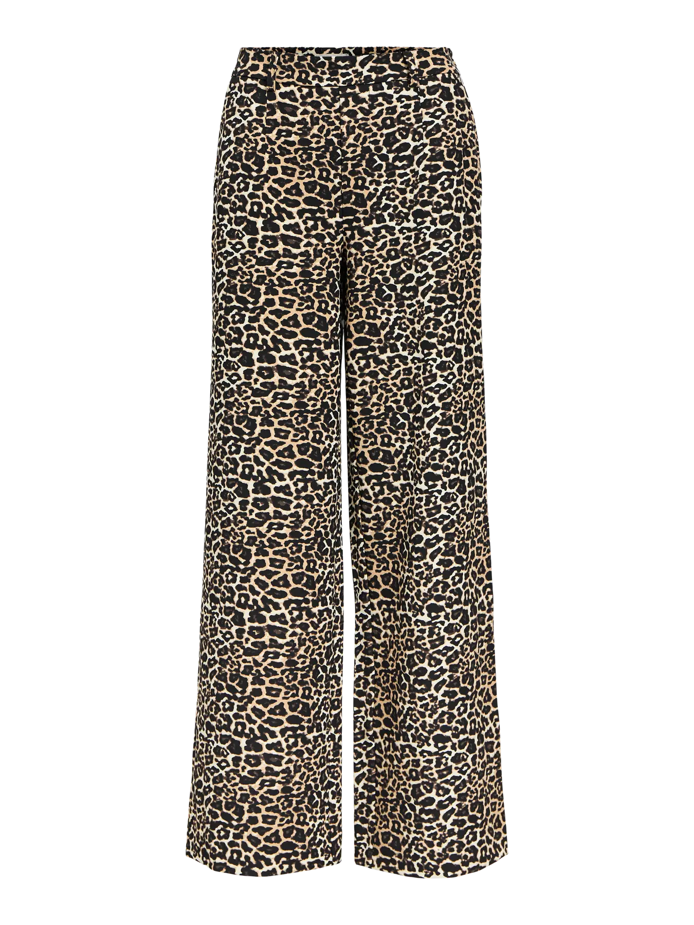 LISA WIDE LEG PANT HUMUS LEO