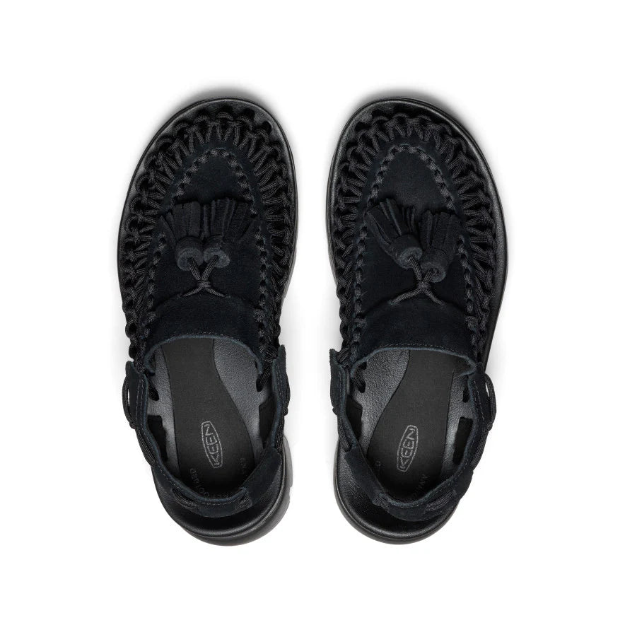 UNEEK PLATFORM BLACK BLACK TASSEL