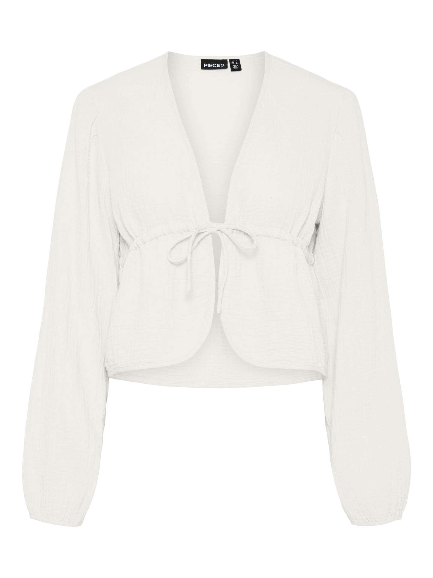 ASTINA LS TIE FRONT TOP CLOUD DANCER