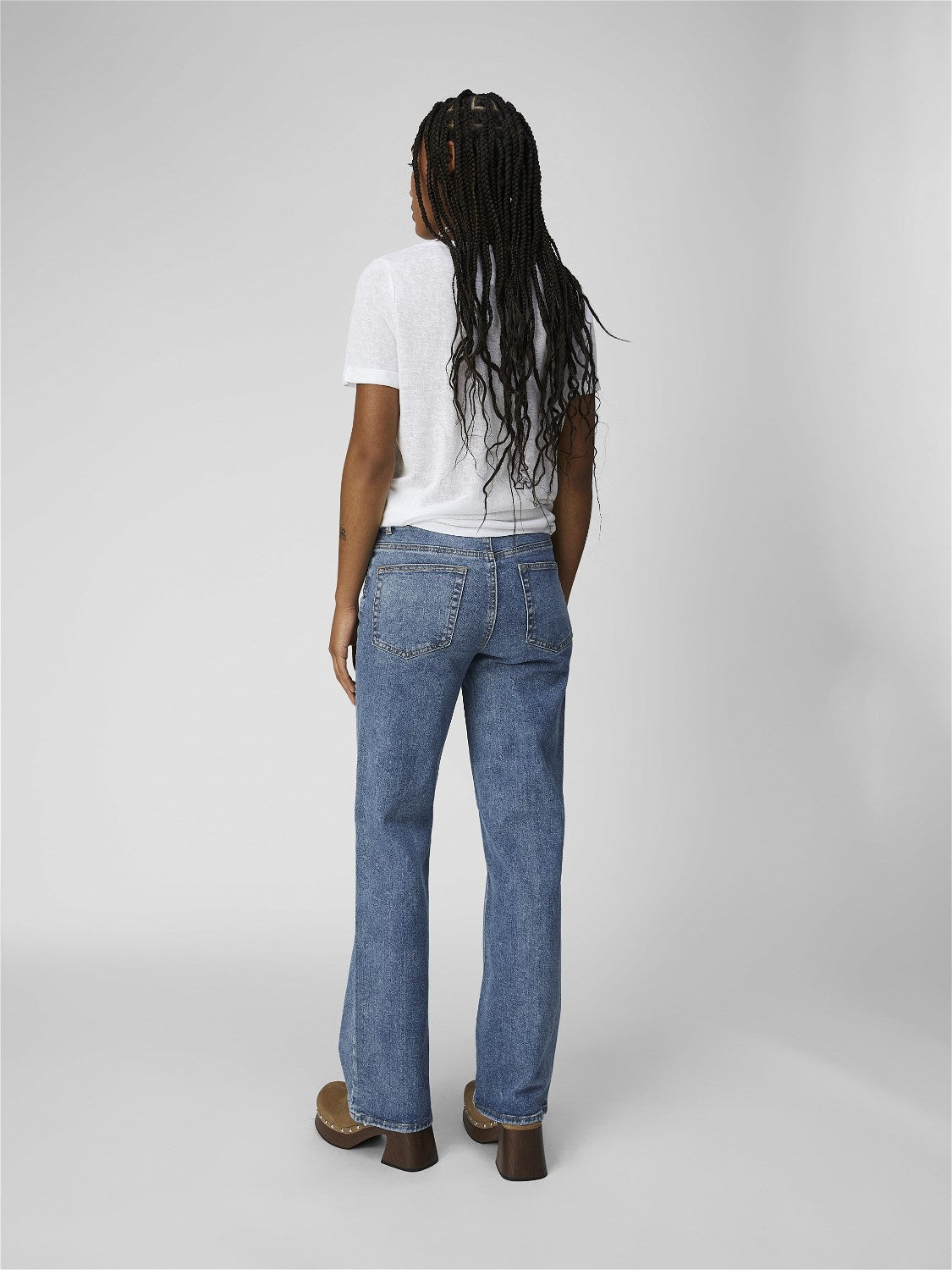 MARINA MID WASH DENIM JEANS